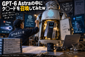 GPT-6 Astraの中にク〇ードを召喚してみたｗ
